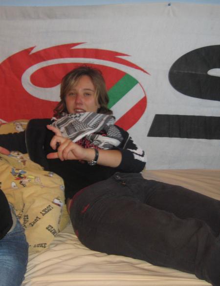 sara in the lio bedroom